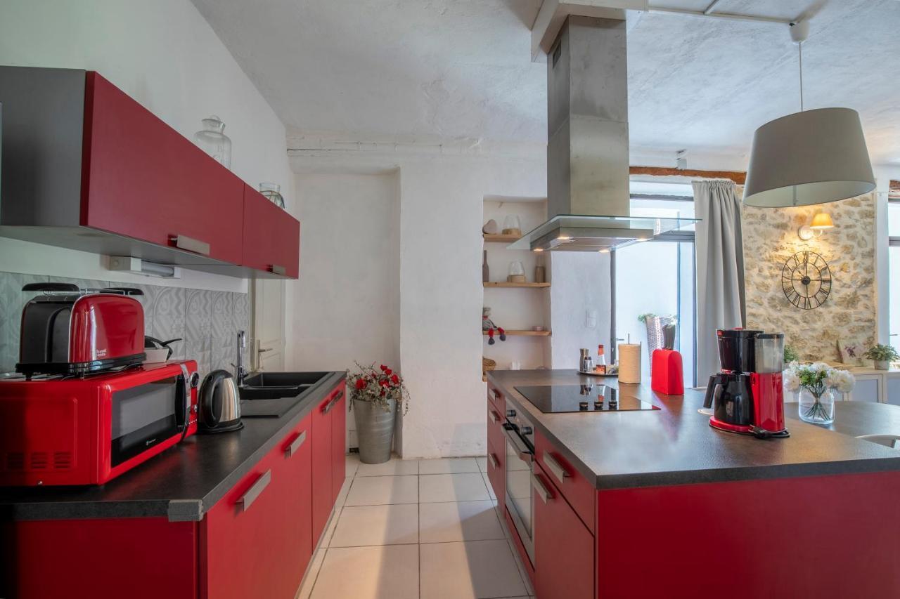 Portail Du Ventoux Central Luxe Jardin Linge Fourni Malaucène Exteriér fotografie