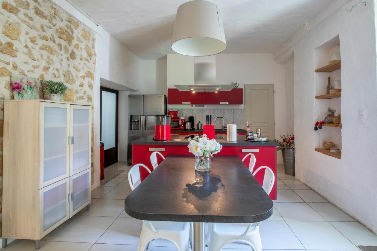 Portail Du Ventoux Central Luxe Jardin Linge Fourni Malaucène Exteriér fotografie
